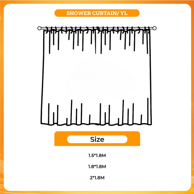 3D shower curtain - Astro Bot Uk Store